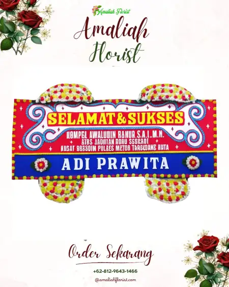 Papan Bunga Ucapan Selamat Magantis